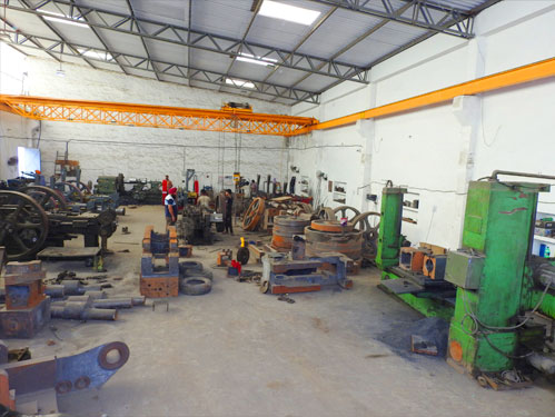 Thread Rolling Machine Manufacturing Workshop